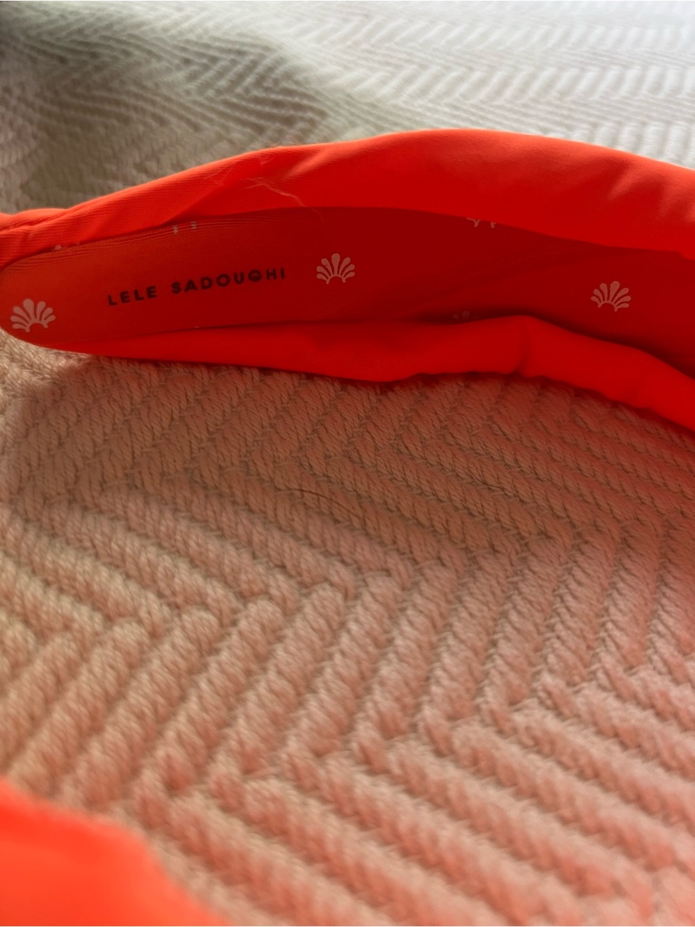 Lele Sadoughi Neoprene Knotted Headband - Picture 3 of 4